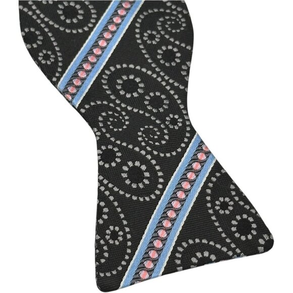 Robert Graham Multi Pattern Adjustable Silk Bowtie - Picture 3 of 7